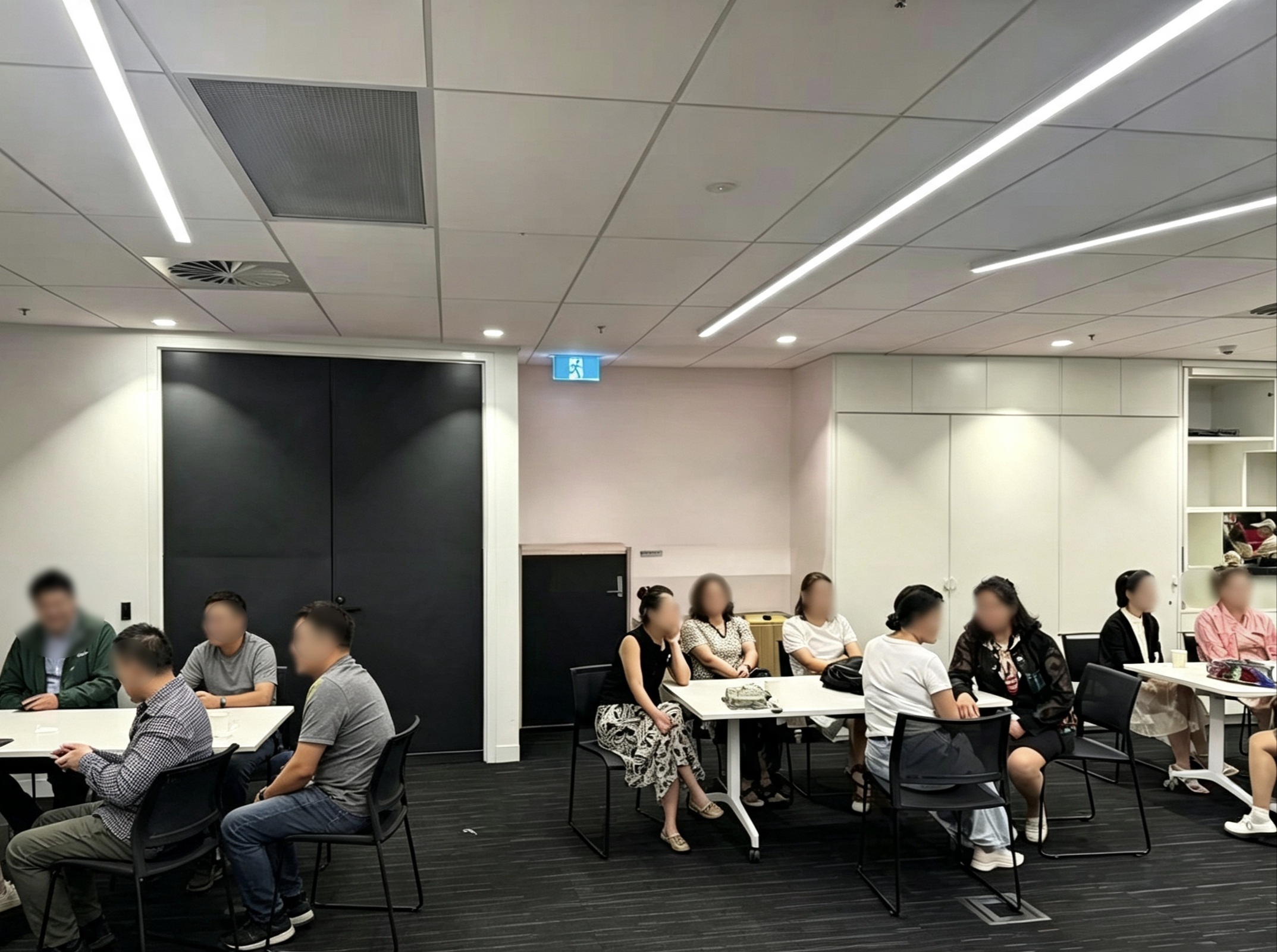 Community gathering – small group discussion